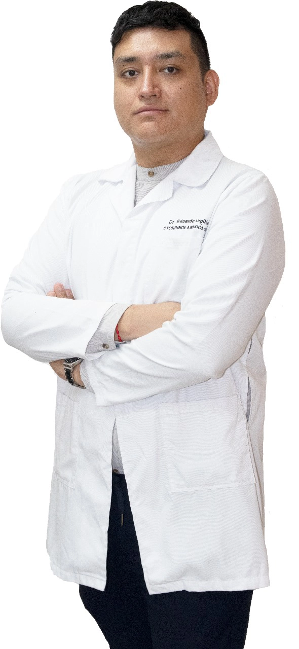 Foto del Dr. Byron Eduardo Urgilés Beltrán, especialista en Otorrinolaringología Fellow en Rinología y Rinoplástia