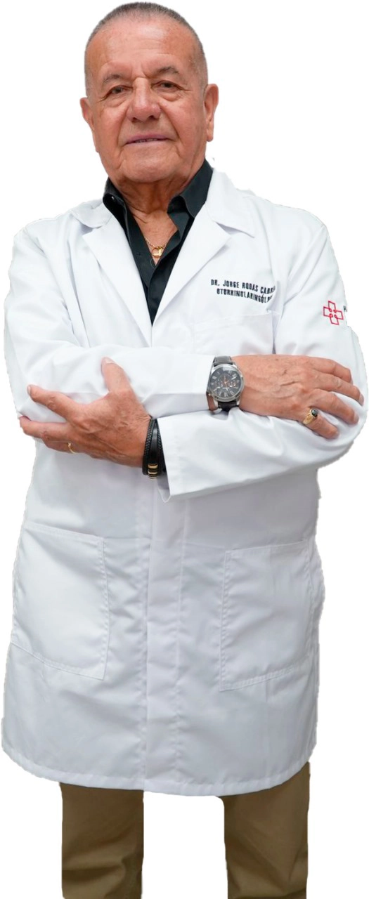 Foto del Dr. Jorge Roberto Rodas Cabrera, especialista en Otorrinolaringología