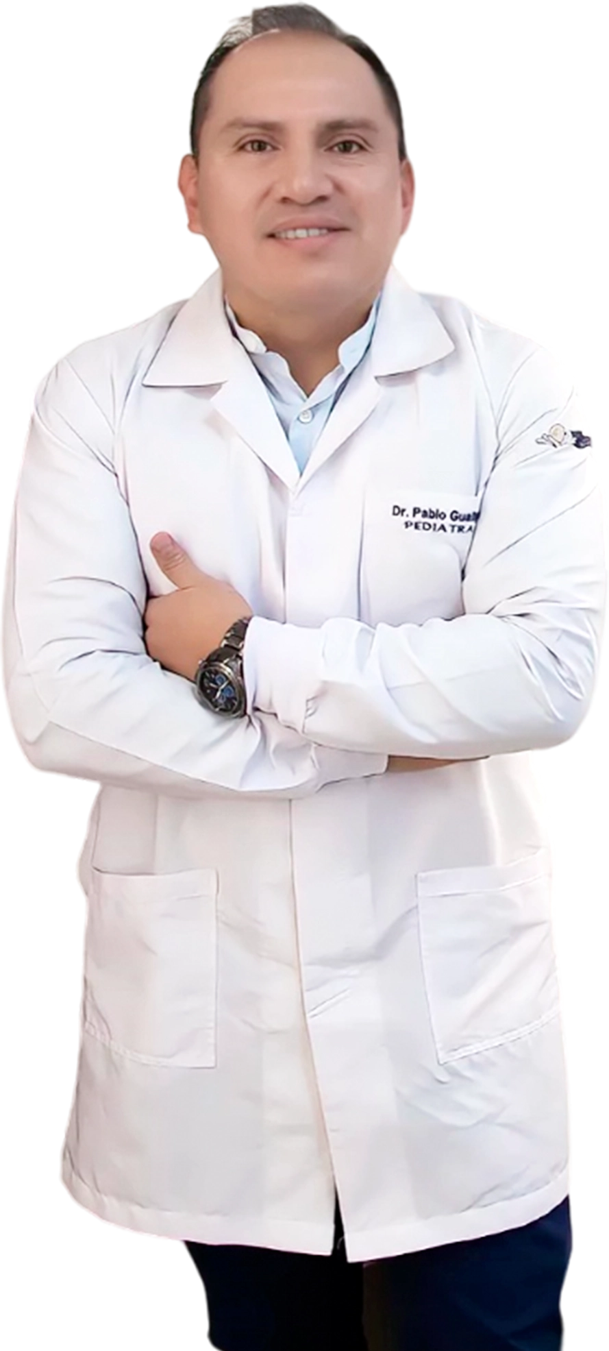 Foto del Dr. Pablo Guallpa Guallpa, especialista en Pediatría