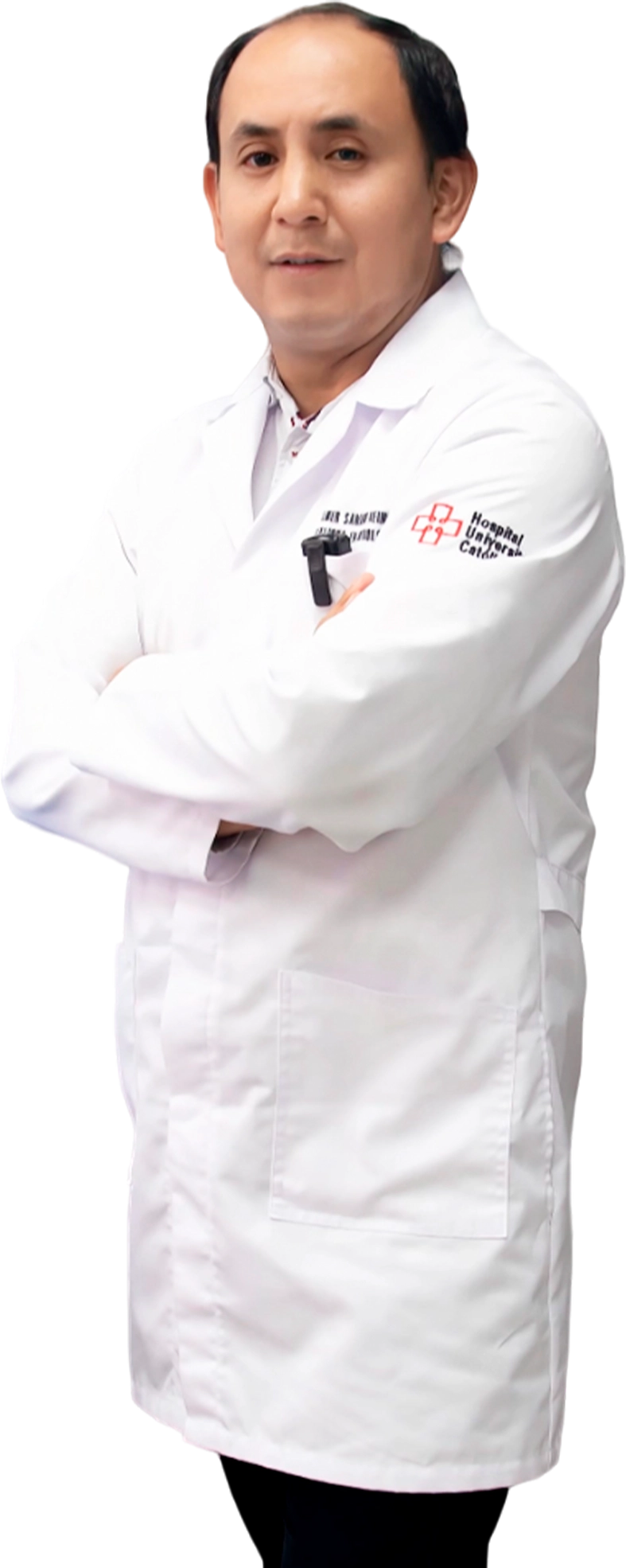 Foto del Dr. Wilmer Sanango, especialista en Nefrología