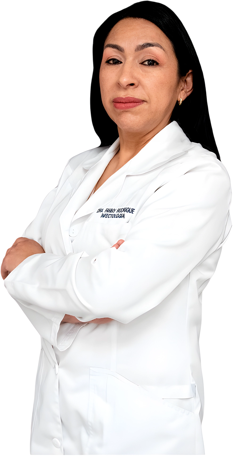 Foto de la Dra. Fanny Rodríguez Meneses, especialista en Infectología