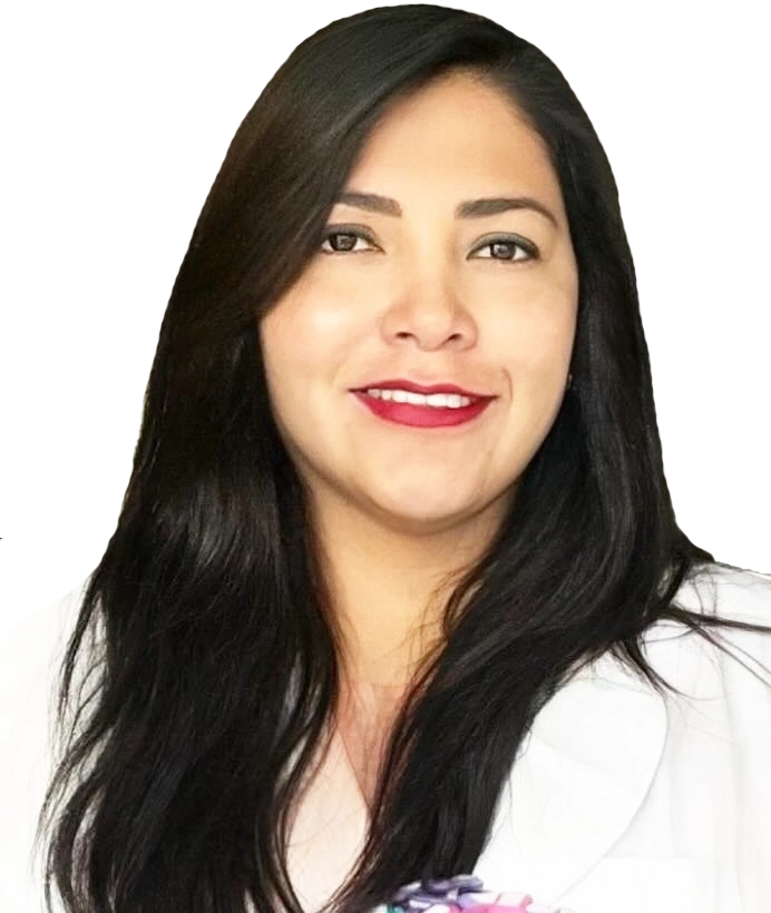 Foto de la Dra. Jenny Abad González, especialista en Dermatología