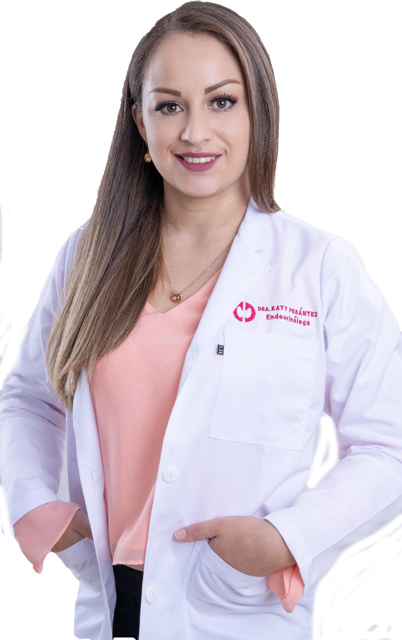 Foto de la Dra. Katherine Pesantez, especialista en Endocrinología