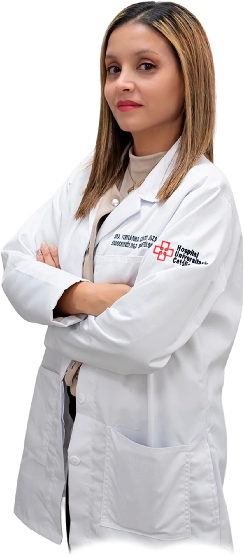Foto de la Dra. María Fernanda Cantos Joza, especialista en Endocrinología
