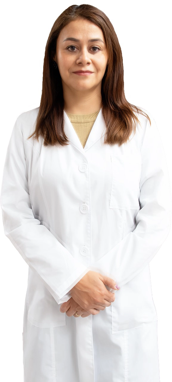 Foto de la Dra. Mónica Uyaguari Rodríguez, especialista en Gastroenterología