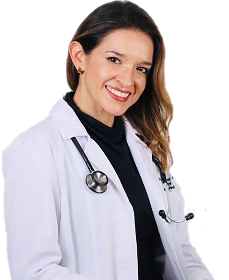 Foto de la Dra. Sulay López Andrade, especialista en Neuropediatría